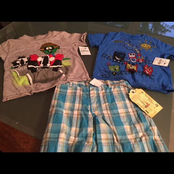 3 Piece Boys Summer Set Sz 2T-3T - Picture 3 of 4